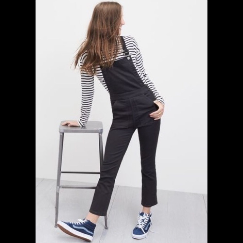 Madewell Cali Demi Boot Overalls NWOT